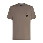 KARL LAGERFELD JEANS Majica mauve/črna