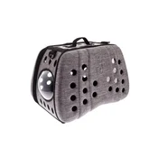 Ferribiella Torba za pse Supreme Eva, 43x30x33 cm, Siva