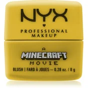 NYX A Minecraft Movie Blush kremno rdečilo 8 g Odtenek 04 honeycomb hottie