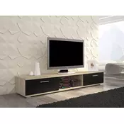 TV regal SELLA (različne barve)-Sonoma hrast/črna