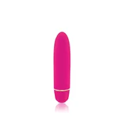 Rianne S Classique Vibe Posh Pink – silikonski mini vibrator, 12 cm