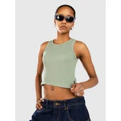 Blue Tomato Waffle Tank Top sage