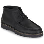 Fred Perry KENNY MID WAXED SUEDE Črna