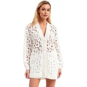 Ermanno Firenze Ženski kardigan D40EN004E23-249, Beli