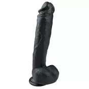 Dildo Realistic-26,5cm, črn