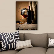 Wallity Dekorativna slika na platnu, 70x100cm, Šarena