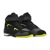Poletni motoristični čevlji XPD X-Radical, črni/rumeni
