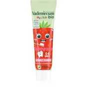 Vademecum BIO Strawberry otroška zobna pasta brez fluorida jagoda 50 ml