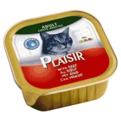 Plaisir Pašteta Za Macke Govedina, 100 g