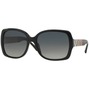 Burberry BE4160 3433T3 Polarized Crni/Sivi