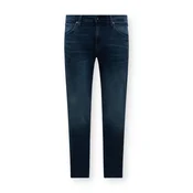 JACK & JONES Kavbojke JJIMIKE JJFOX temno modra