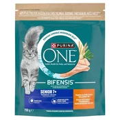 PURINA One Bifensis Senior 7+ mokra mačja hrana, s piščancem, 750g