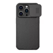Maska Nillkin CamShield Pro Magnetic za iPhone 15 Pro crna