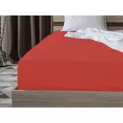 Ljubki dom Jersey rjuha rdeča 200 x 220 cm