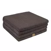 Igralna podloga MeowBaby – kvadrat (rjava)
