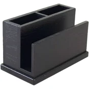 Select Concept Košarica za jedilni pribor z držalom za serviete, 130 mm, dolžina: 220 mm, črna