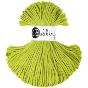 Bobbiny Junior Braided Cord 3 mm 100 m Dopamine Lime Vrvica