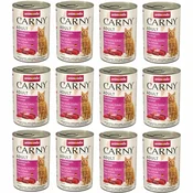 Animonda ANIMONDA Carny Adult večmesni koktajl mokra hrana za mačke 12 x 400 g