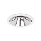 BRUMBERG Apollo Mini, gladek reflektor, okrogel, 3.500 K, bel - Študija/pisarna - Sodobni - bela - Aluminij