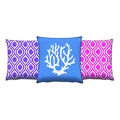 Aberto Design Set 3 jastuka 43x43cm Šareni