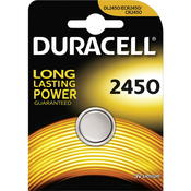 Duracell Litijeva gumbna baterija Duracell, CR 2450, 3 V, BR2450, DL2450, ECR2450, KCR2450, KL2450