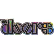 The Doors Sonic Silver Našitek za šivanje 28 x 90 mm