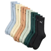 PUMA Unisex Crew Socks 6 pack, Clothing, Multicolor, 47-49