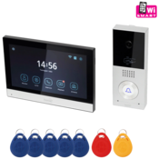home Žicni video interfon, 7 zaslon, AHD kamera, RFID, IP65 - DPV SMART