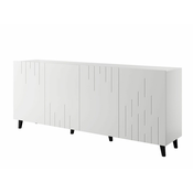 Omarica Charlotte 175 Bela, 82x200x42cm, MDF plošča, Iverna plošča