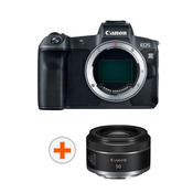 Kamera bez ogledala Canon - EOS R, 30.3MPx, crna + Objektiv Canon - RF 50mm, F/1.8 STM