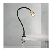 Orion - Fleksibilna stona lampa sa stezaljkom DOTTY 1xGU10/10W/230V mesing/crna