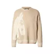 SCOTCH & SODA Pulover  kremna / svetlo rjava