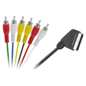 Cabletech Kabel EURO - 6 x RCA 1,2m