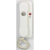 TESLA Domači telefon DT 85 z elektronskim zvonjenjem in 2 gumboma, bel