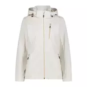 CMP WOMAN JACKET ZIP HOOD, ženska pohodna jakna, bela 36A5606