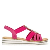 Sandali Rieker V0649-31 Roza