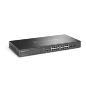 TP-LINK 16-Port 2.5G in 2-Port 10GE SFP+ L2+ Managed switch/stikalo z 8-Port PoE+
