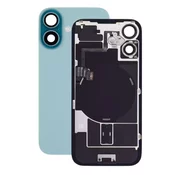 Apple iPhone 16 - Stražnje staklo kucišta + staklo kamere + metalni okvir + Magsafe magnet (Teal)