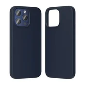 Vention KUFL0-30 Silikonski ovitek za iPhone 15 Pro (moder)