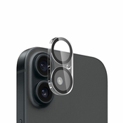 Crong Crong Lens Shield - steklo za kamero in objektiv za iPhone 16 / iPhone 16 Plus