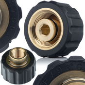 Rosfix Adapter/Priključek M22 (Karcher HD G1/4F) za povezovanje dodatkov z navojem 1/4 za serijo HD HDS, (21656495)