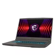 Prenosnik MSI Thin 15 i5-13420H, 16GB RAM, 512GB SSD, RTX 4050, 144Hz