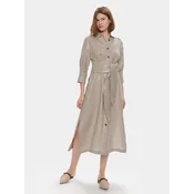 Marella Srajčna obleka Balia 2413221114 Bež Regular Fit
