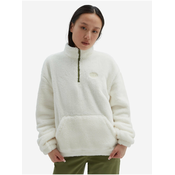 White Womens Sweatshirt VANS Pioneer Mock - Women