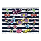 PP ovitek z zaponko A4, Love Fashion