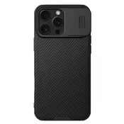 Nillkin NILLKIN CAMSHIELD PRO CASE OVITEK ZA IPHONE 16 PRO MAX Z OVITKOM ČRN, (21898424)