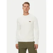 Aeronautica Militare Pulover 262MA1571UL00409 Bela Regular Fit