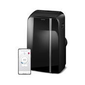 Sencor - Pametna mobilna klimatska naprava 3v1 1450W/230V 12000 BTU Wi-Fi črna + Daljinski upravljalnik