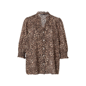 ONLY Bluza ONLRAYA temno bež/črna/bela