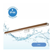 Brilagi-LED Kupatilsko osvetljenje za ogledalo WOODY MIRROR LED/15W/230V IP44 hrast/bela